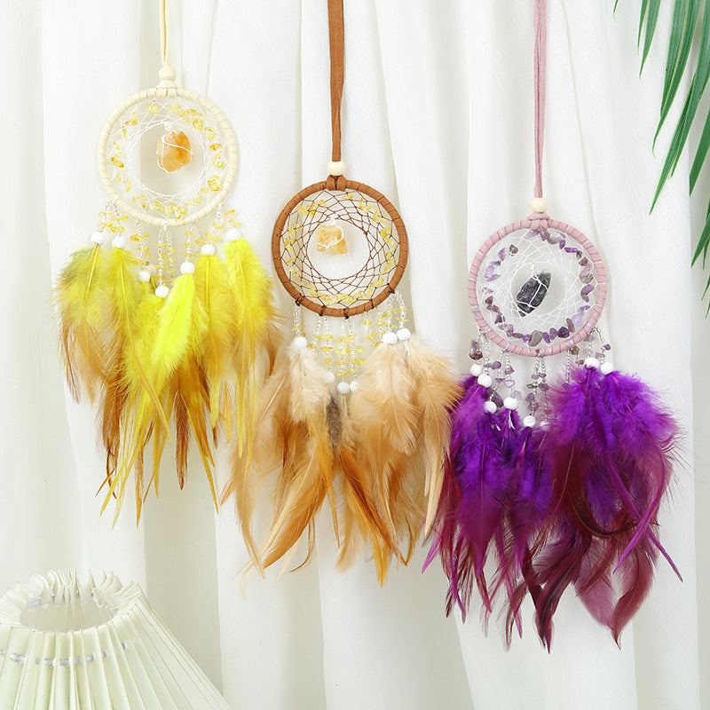 Crystal Chip Dream Catcher