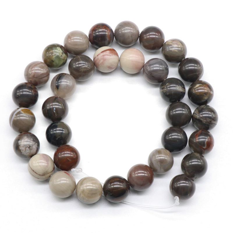 Petrified Wood Loose Bead Strand