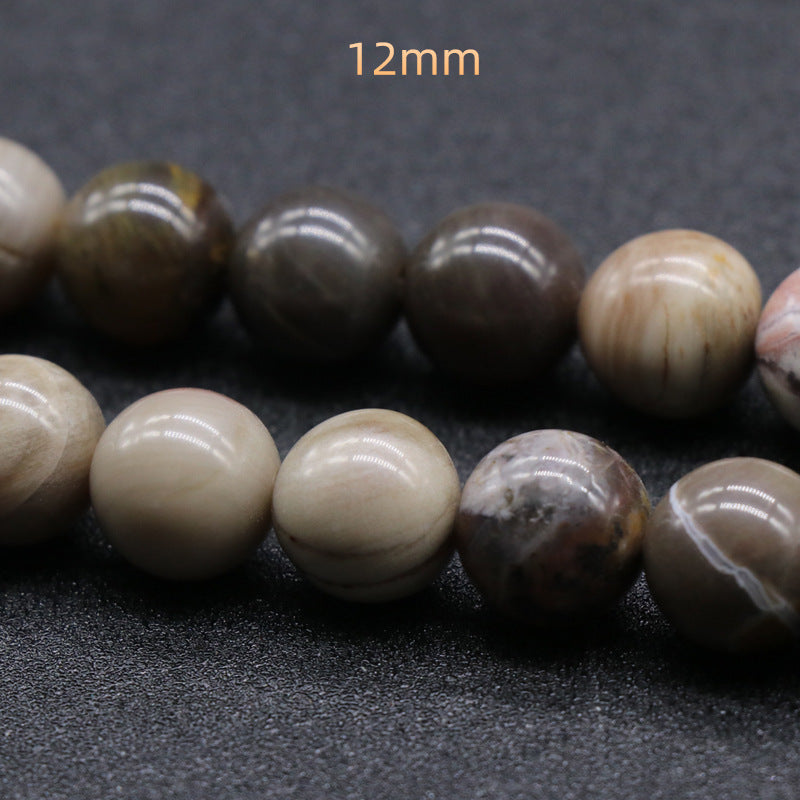 Petrified Wood Loose Bead Strand