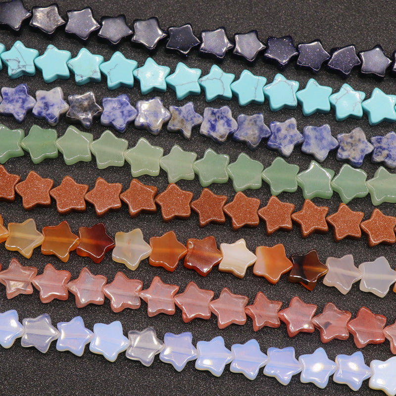 Star Loose Bead Strand