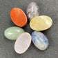 7 Chakra Half Egg Button Yoga Stone Set