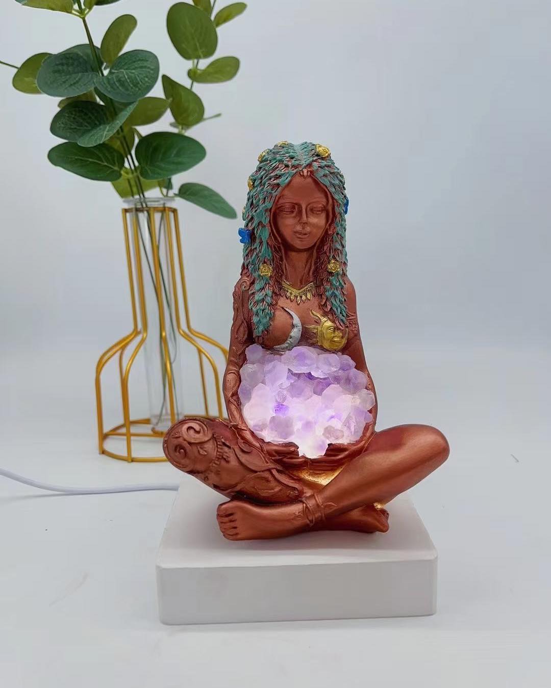 Earth Mother Lamp