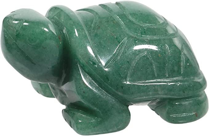 Turtle Crystal Carving  2 inch