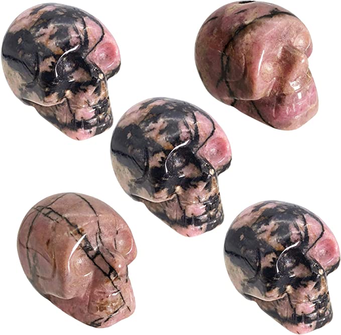 Skull Crystal Carving 1 inch