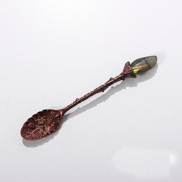 Crystal Alloy Coffee Spoon