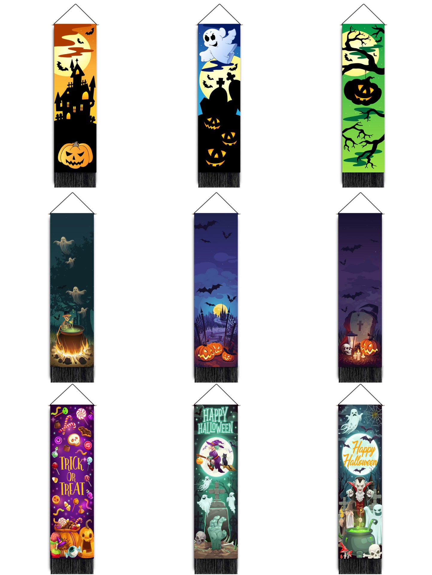 Long Tapestry Designs(Halloween)