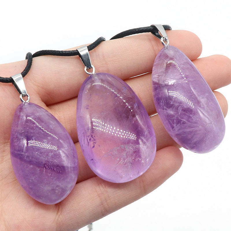 Amethyst Tumble Necklace