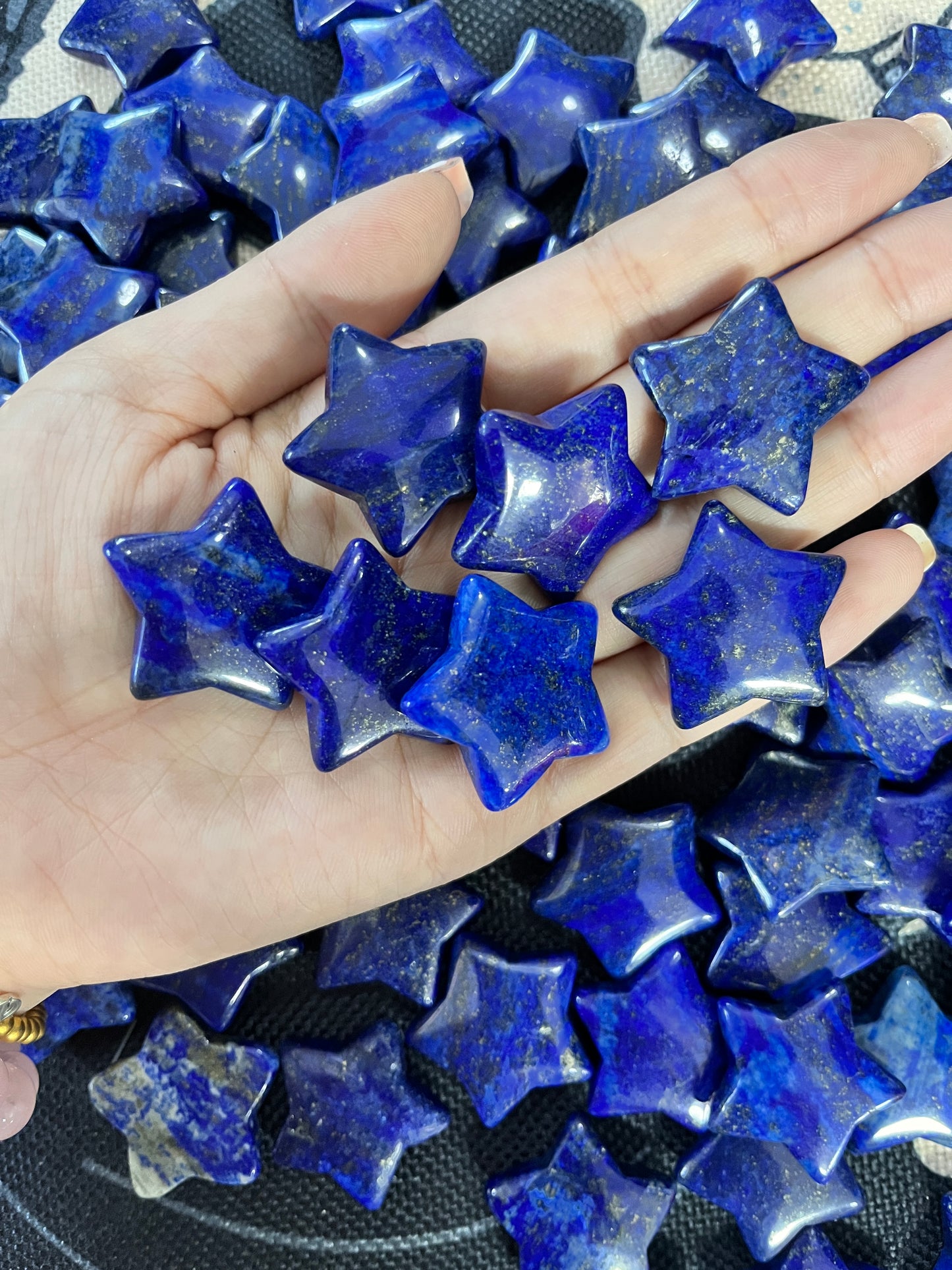 Star Shaped Crystal Carving