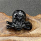 Punk Style Skull Carving