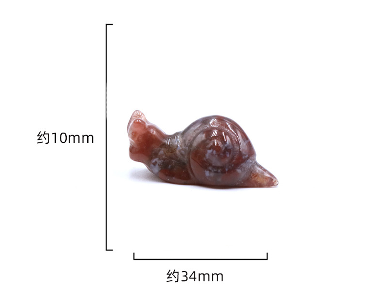 1 Inch Carving Snail
