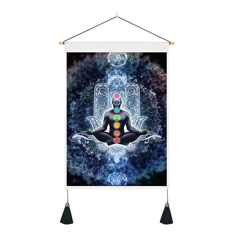 Short Tapestry (Yoga and chakra)
