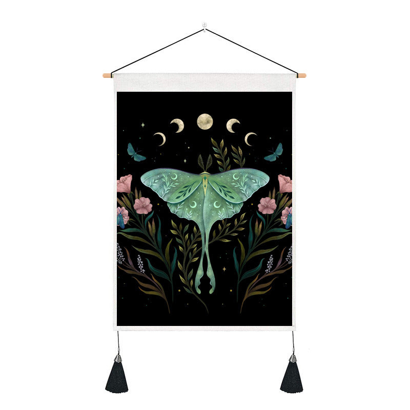 Short tapestry (Snake and butterfly)