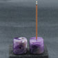 Crystal Cube Incense Stand