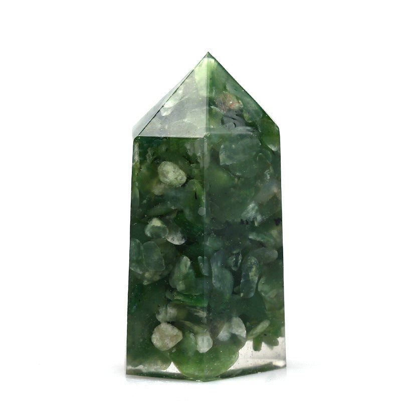 Resin Crystal Chip Tower