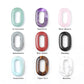 O shaped Oval Crystal Pendant