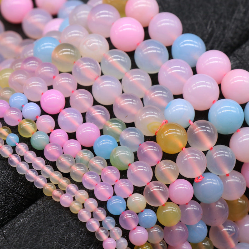 Colorful Morganite Loose Bead Strand