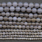 Grey Agate Loose Bead Strand