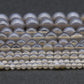 Grey Agate Loose Bead Strand