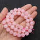 Rose Quartz Loose Bead Strand