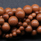 Gold Sandstone Loose Bead Strand