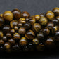 Yellow Tiger Eye Loose Bead Strand