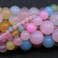 Colorful Morganite Loose Bead Strand