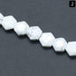 Hexagon SHaped Loose Bead Strand