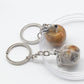 Crystal Apple Keychain