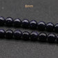 Blue Sandstone Loose Bead Strand