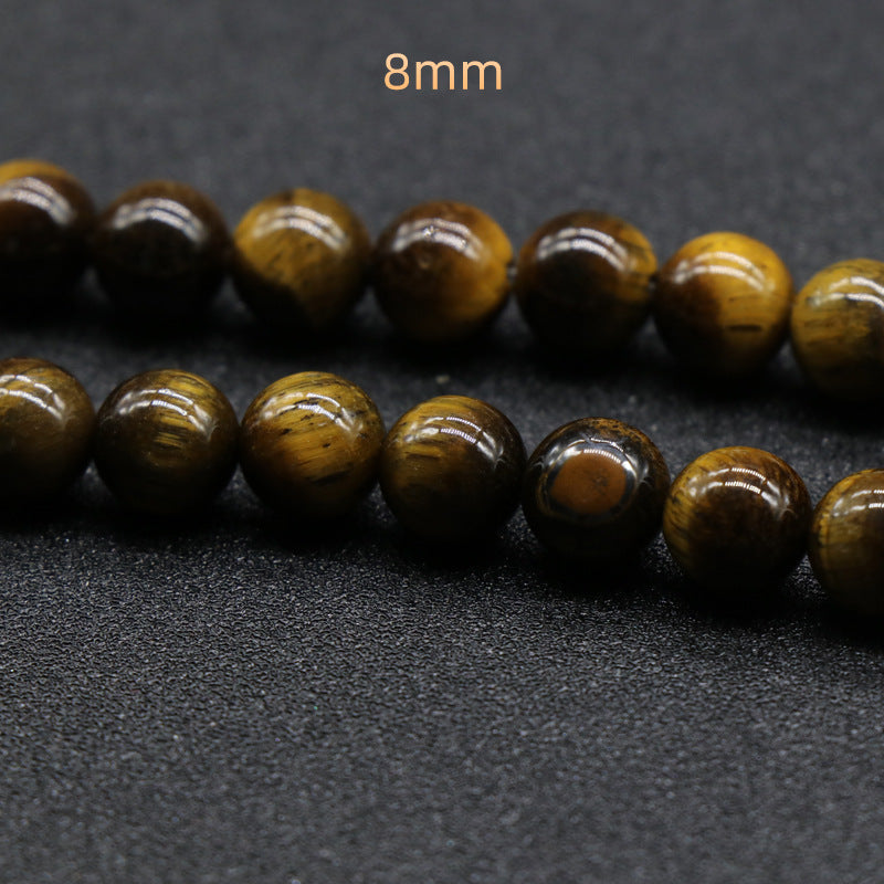 Yellow Tiger Eye Loose Bead Strand