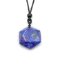 Crystal Hexagon Merkaba Star Necklace