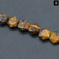 Hexagon SHaped Loose Bead Strand