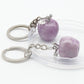 Crystal Apple Keychain