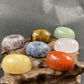 7 Chakra Half Egg Button Yoga Stone Set