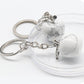 Crystal Apple Keychain