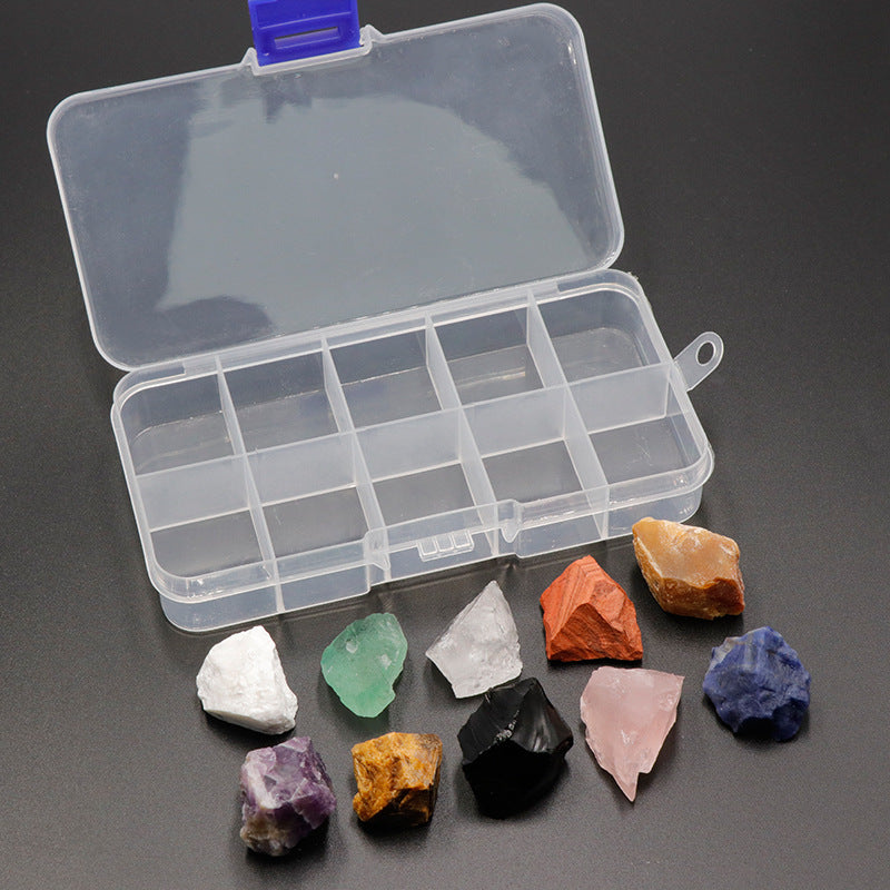 10 PCs Crystal Raw Set