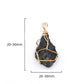 Wire Wrapped Crystal Raw Pendant