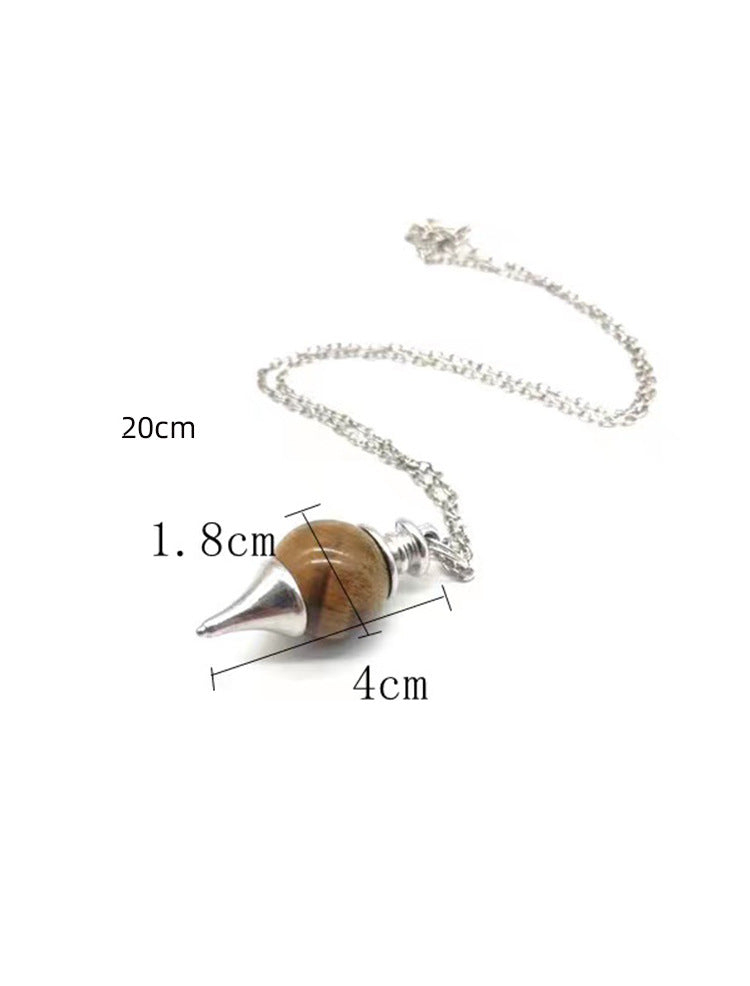 Crystal Mini Sphere Dowsing Pendulum