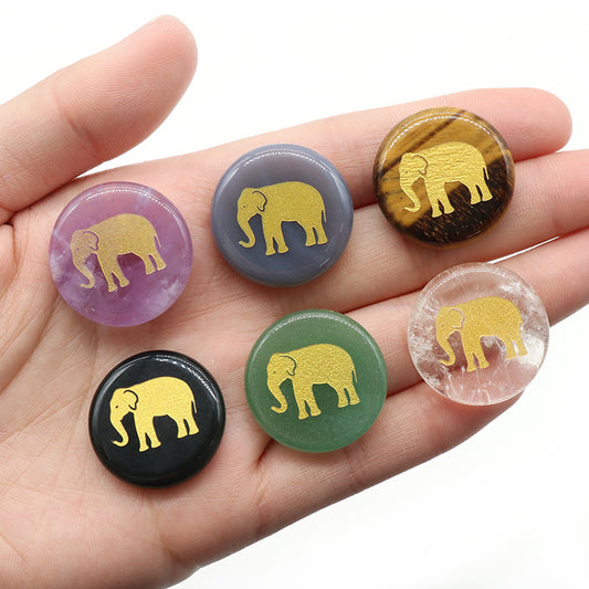 Elephant Mini Button