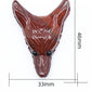 Crystal Carving Wolf Head