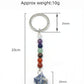 Crystal Merkaba Star Chakra Key Chain