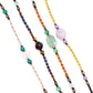 Faceted Crystal&Gold Bell Hand-made Bracelet