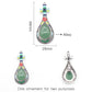 Crystal Pipa Brooch&Pendant