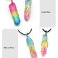 Aura Quartz Wire Wrapped Pendant