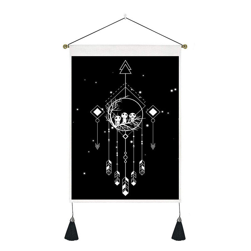 Short tapestry design(Mandla and dream catcher)