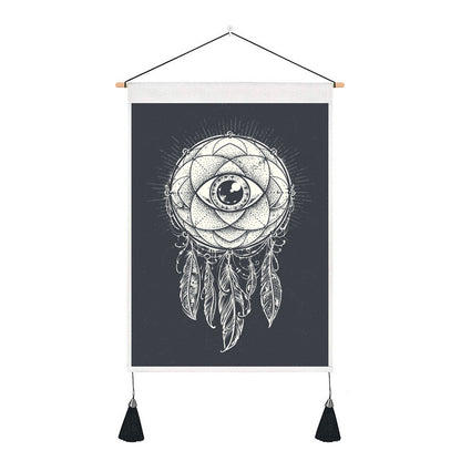 Short tapestry design(Mandla and dream catcher)