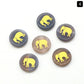 Elephant Mini Button