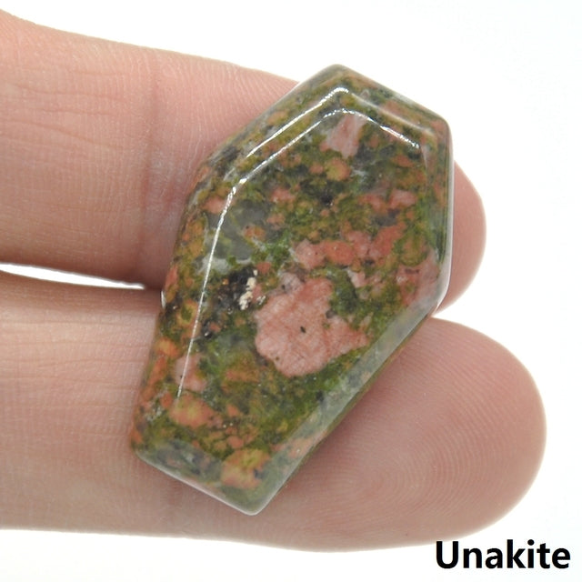 Coffin Crystal Carving