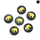 Elephant Mini Button
