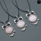 Crystal Owl Pendant
